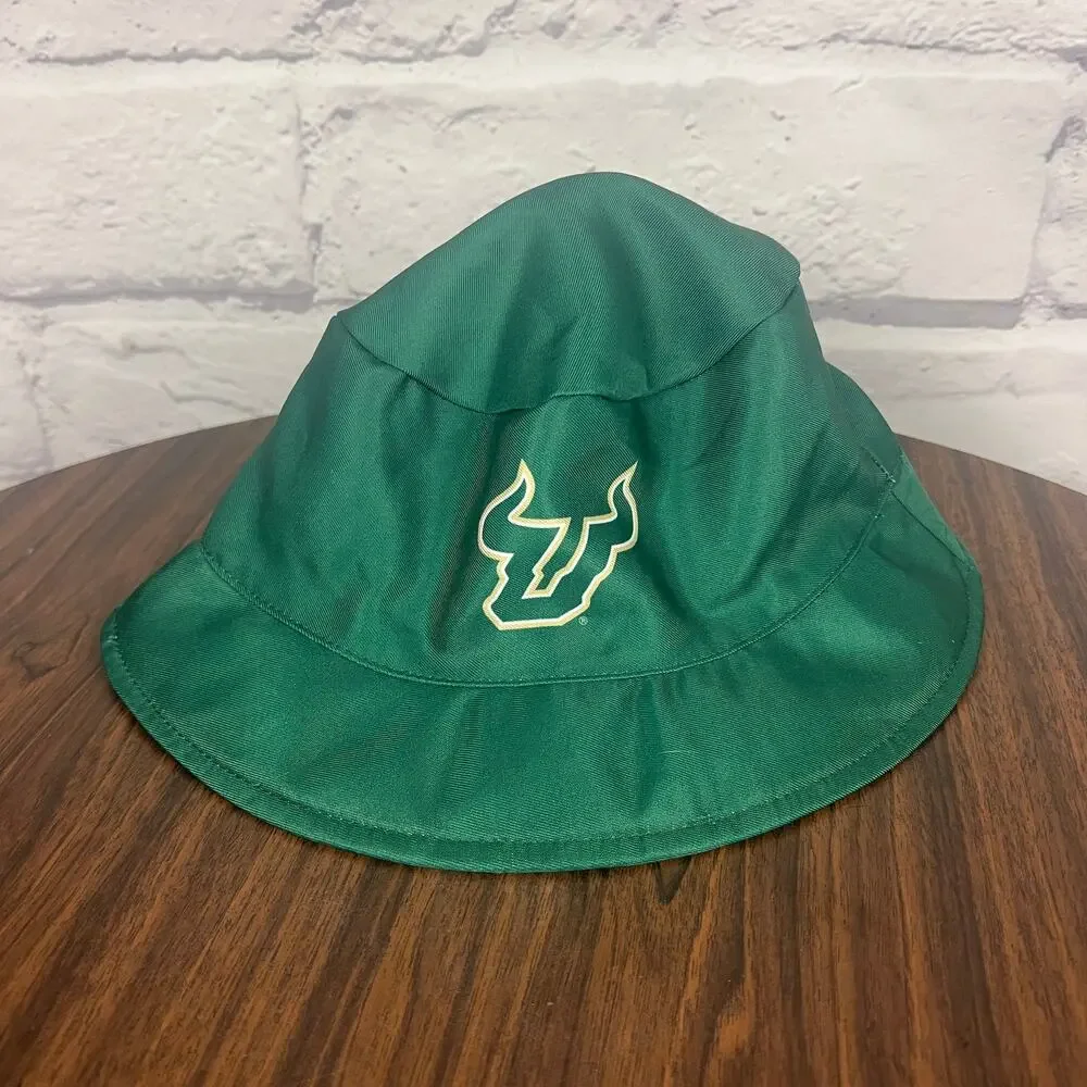 USF South Florida Bulls Mens OS Preppy Athleisure Outdoors Reversible Bucket Hat